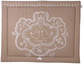 Boxkleed Anel Lovely Birds Taupe