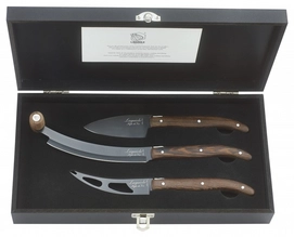 Kaasmes Laguiole Style de Vie Luxury Line Wenge Zwart (3-Delig)