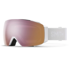 Masque de Ski Smith I/O Mag White Vapor / ChromaPop Everyday Rose Gold / ChromaPop Storm Rose Flash