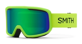 Masque de Ski Smith Frontier Limelight / Green SOLX Mirror
