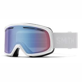 Skibrille Smith Frontier White / Blue Sensor Mirror