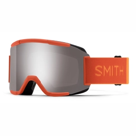 Ski Goggles Smith Squad Burnt Orange / ChromaPop Everyday Violet Mirror / Yellow