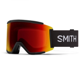 Ski Goggles Smith Squad XL Black / ChromaPop Sun Red Mirror / ChromaPop Storm Yellow Flash