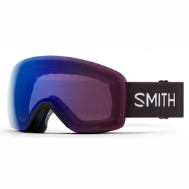 Ski Goggles Smith Skyline Black / ChromaPop Storm Rose Flash 2020