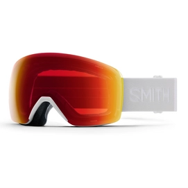 Ski Goggles Smith Skyline White Vapor / ChromaPop Everyday Green Mirror 2020