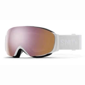 Masque de Ski Smith Women I/O Mag S White Vapor/ChromaPop Everyday Rose Gold/ChromaPop Storm Rose