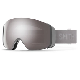 Masque de Ski Smith 4D Mag Cloudgrey / ChromaPop Sun Platinum Mirror / ChromaPop Storm Rose Flash