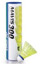 Badminton Shuttle Yonex Mavis 300 Yellow Middle (Koker van 6)