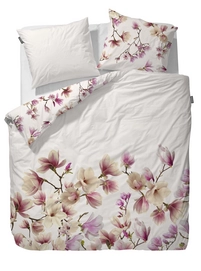 Taies d'oreiller Essenza Magnolia Pink Satin de Coton (65 x 65 cm)