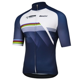 Fietsshirt Santini Men UCI Short Sleeve Jersey Blend Valkenburg