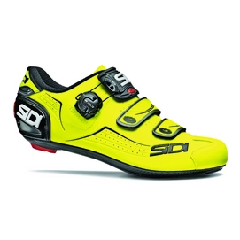 Wielrenschoen Sidi Alba Yellow Fluo Black