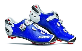 Mountainbikeschoen Sidi Men Drako 2 SRS Carbon Blue White