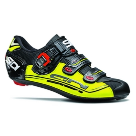 Wielrenschoen Sidi Genius 7 Black Yellow Black