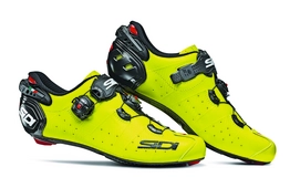 Wielrenschoen Sidi Men Wire 2 Carbon Yellow Fluo Black