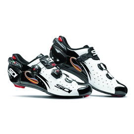 Wielrenschoen Sidi Wire Carbon Lucido 2018 White Black
