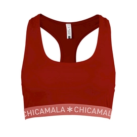 Sport BH Chicamala Trunk Solid Red Damen