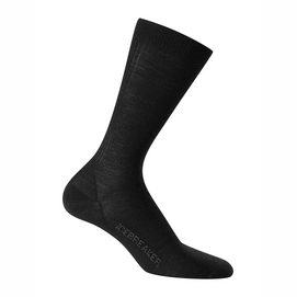 Sokken Icebreaker Mens Lifestyle Ultra Light Crew Black