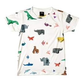 T-shirt SNURK Unisexe Paper Zoo