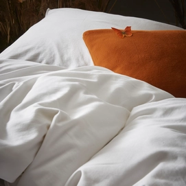 Taies d'oreiller Essenza Minte White Satin