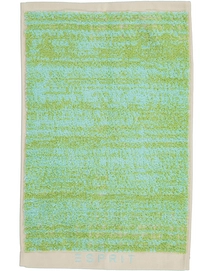 Gastendoek Esprit Mivu Oatmeal Lime Blue
