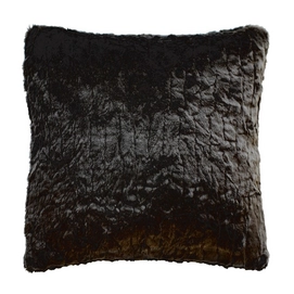 Sierkussen Margaret Muir Aneshka Fur Black (45 x 45 cm)