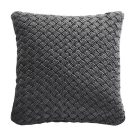 Sierkussen Margaret Muir Basket Knit Anthracite (45 x 45 cm)