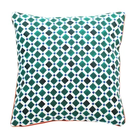 Sierkussen Margaret Muir Green Mosaic Multi (45 x 45 cm)