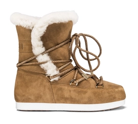 Moon Boot Far Side High Shearling Whiskey Damen
