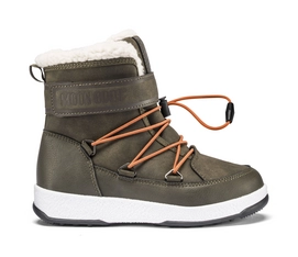 Snow Boot Moon Boot Junior Boy Boot WP Olive Green Orange