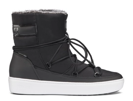 Bottes de Neige Moon Boot Pulse Nylon Plus WP Black Silver