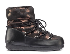 Moon Boot Femme Low Camu WP Black Bronze
