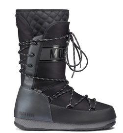 Snowboot Moon Boot Monaco Flip WP Black Gunmetal