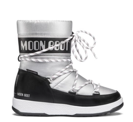 Moon Boot Junior Sport WP Silver Black
