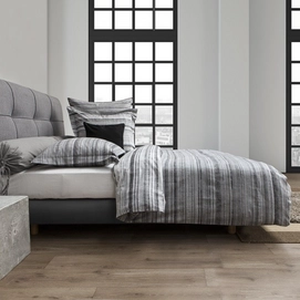 Bettwäsche Heckett & Lane Refined Mott Grau Baumwolle