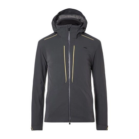Skijacke KJUS Boval Jacket Dark Dust Grau Herren