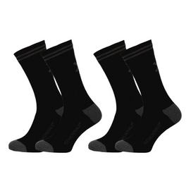 Socks Muchachomalo Men Solid Long Black (2 pc)