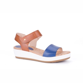 Sandale Pikolinos W1G-0758C3 Mykonos Royal Blue Brandy