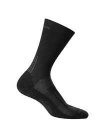Sokken Icebreaker Mens Hike Light Crew Black