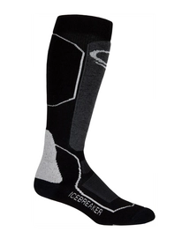 Skisokken Icebreaker Mens Ski+ Medium OTC Black Oil Silver