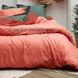 Housse de Couette Sylvie Thiriez Brodée Medina Percale