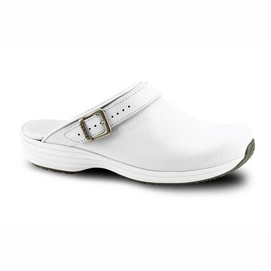 Medizinischer Clog Sanita Wave Carbon White-Schuhgröße 36