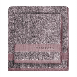 Gastendoek Marc O'Polo Melange Aubergine/Lavender mist