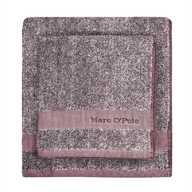 Handdoek Marc O'Polo Melange Aubergine/Lavender mist
