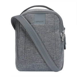 Shoulder Bag Pacsafe Metrosafe LS100 Dark Tweed