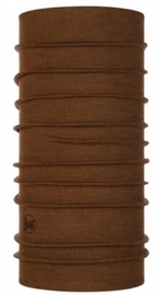Nekwarmer Buff Midweight Merino Wool Tundra Khaki Melange
