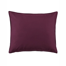 Taies d'oreiller Essenza Minte Burgundy Satin de Coton (50 x 75 cm)