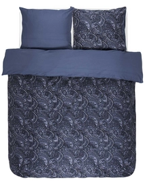 Taies d'oreiller Essenza Mirre Blue Satin de Coton (65 x 65 cm)