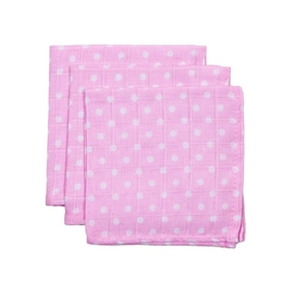 Monddoekje Briljant Hydrofiel Bea Roze (3-delig)