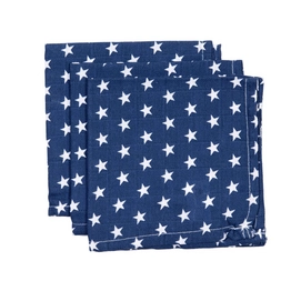 Monddoekje Briljant Hydrofiel Sam Navy  (3-delig)