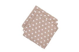 Monddoekje Briljant Hydrofiel Sam Taupe (3-delig)